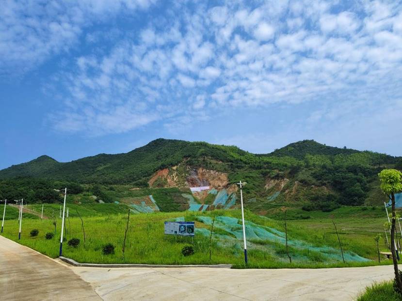 銅山、前山露天采坑復(fù)墾項(xiàng)目完成